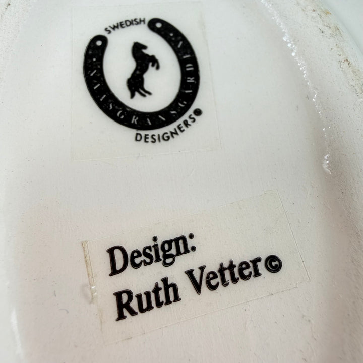 Färgglad keramikskål Ruth Vetter Glad Påsk