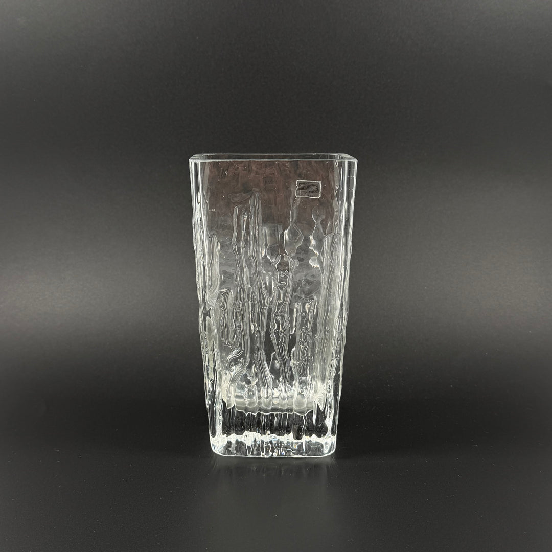 Elegant rektangulär glasvas SEA Sweden modern