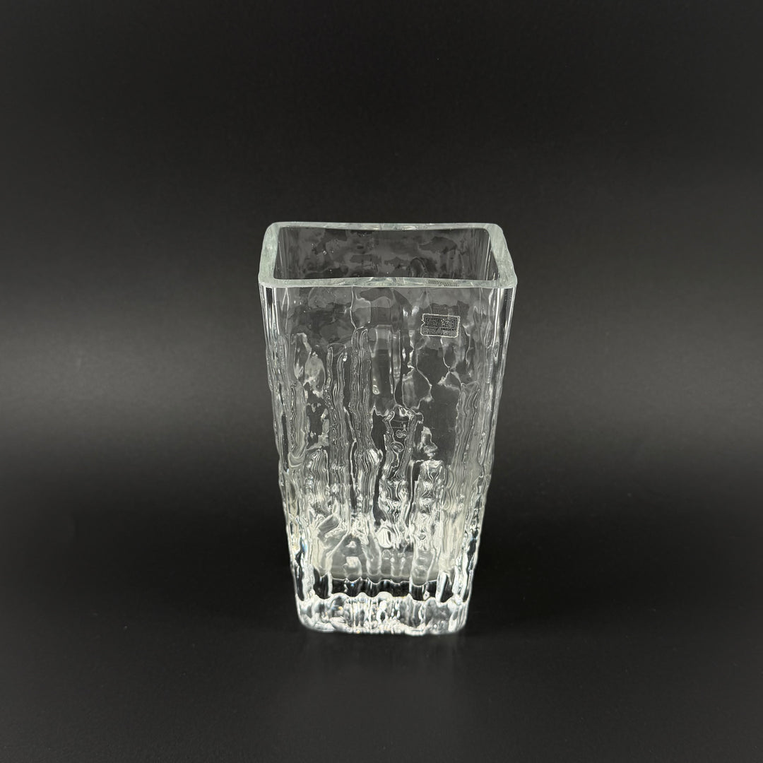 Elegant rektangulär glasvas SEA Sweden modern