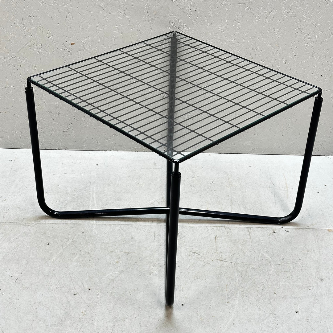 Elegant retro metallsidobord i utmärkt skick