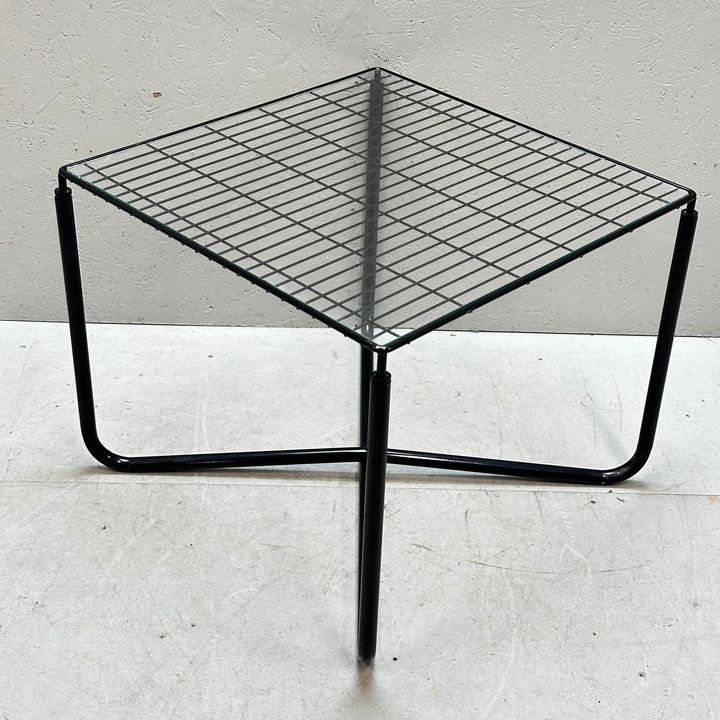 Elegant retro metallsidobord i utmärkt skick