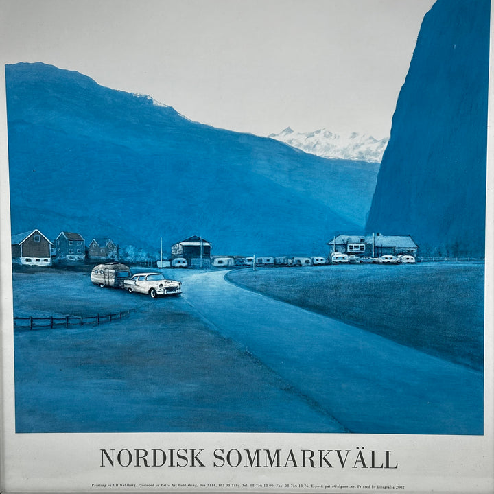 Nordisk Sommarkväll Tavla av Ulf Wahlberg