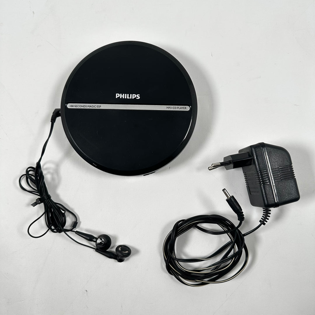 Philips elegant MP3-CD-spelare retro design