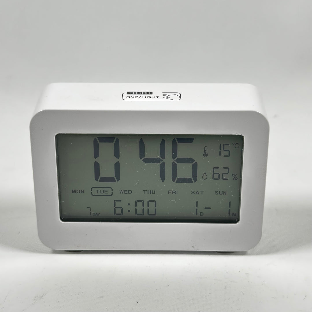 Digital Väckarklocka Rubicson med Temperatur och Luftfuktighet