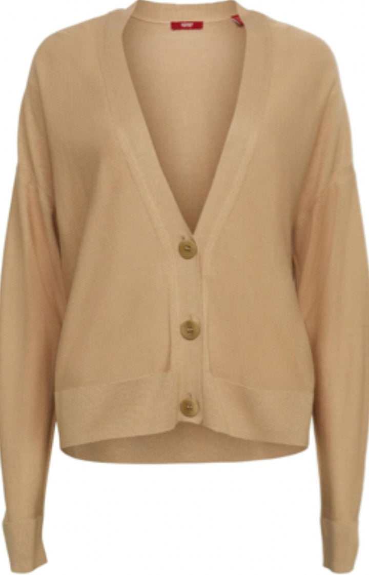 Esprit - Elegant beige kashmir kofta Homy Secondhand