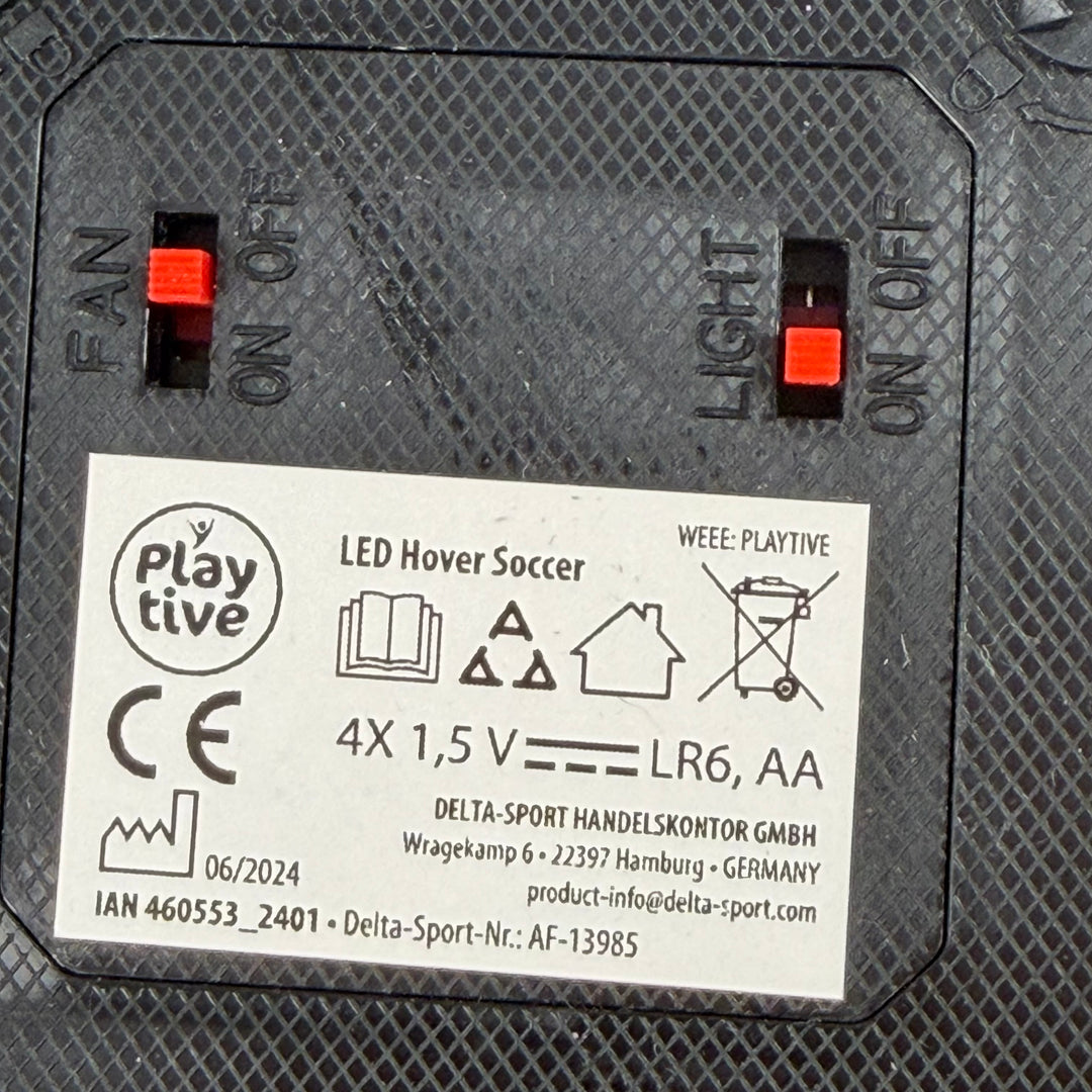LED Hover-Fotboll från Playtive för Inomhusbruk