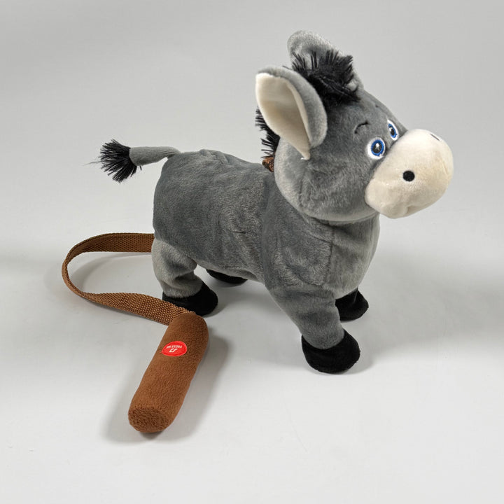 Interaktiv åsna gosedjur med fjärrkontroll