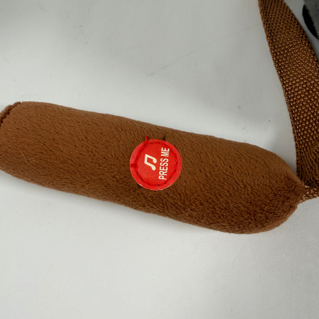 Interaktiv åsna gosedjur med fjärrkontroll