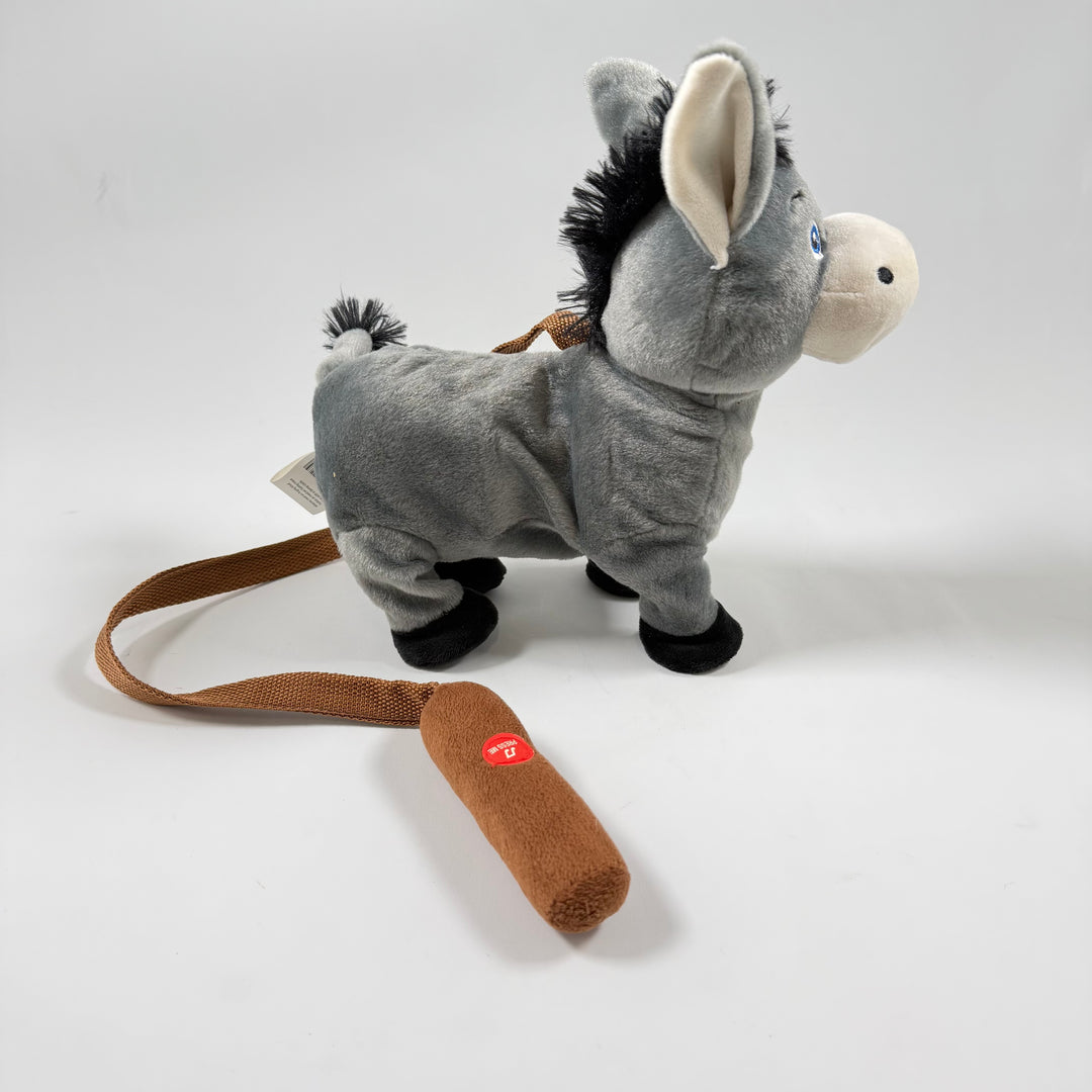 Interaktiv åsna gosedjur med fjärrkontroll