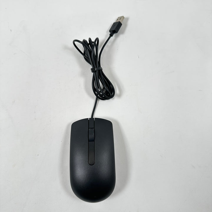Dell USB-mus i svart med rullhjul