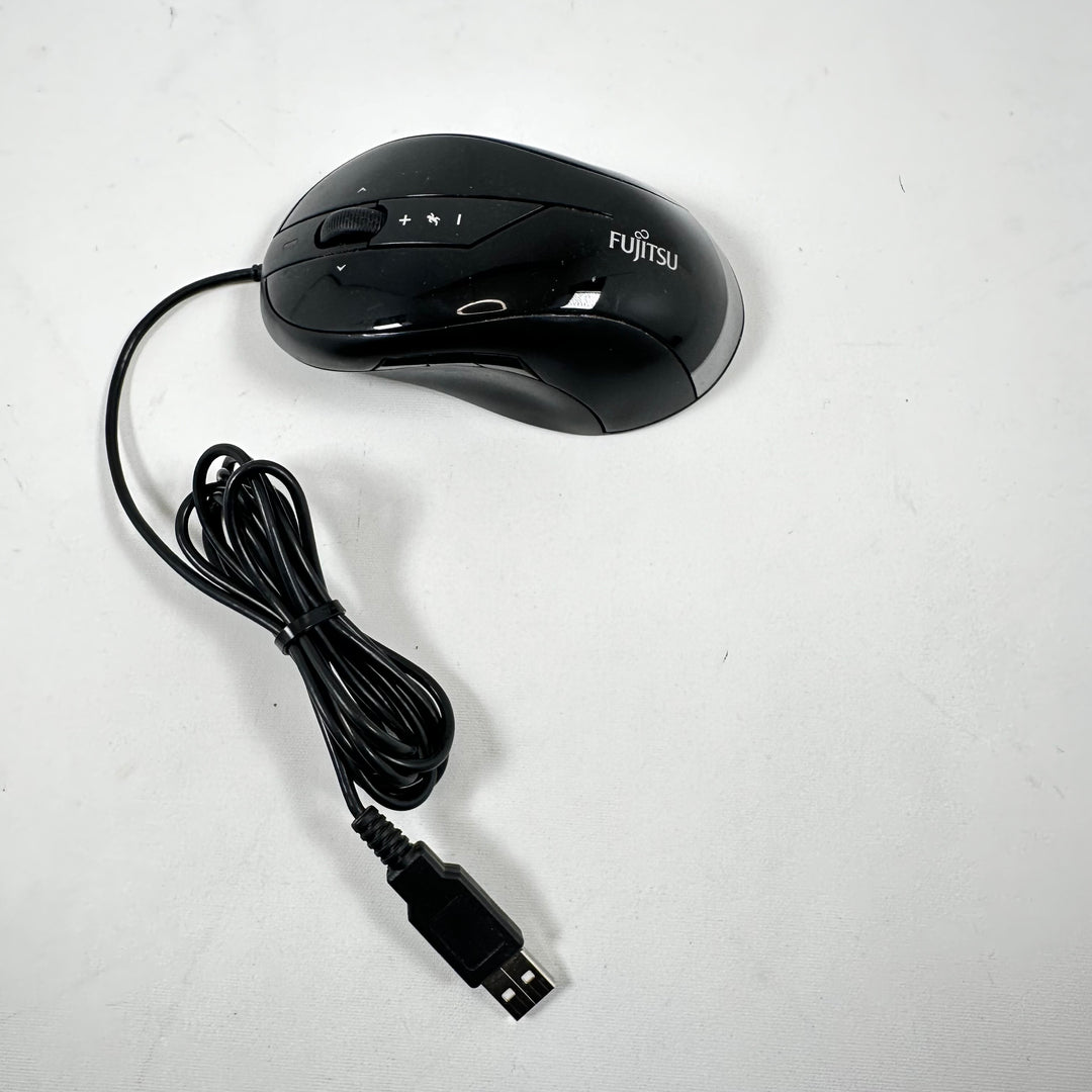 Ergonomisk Fujitsu datormus i plast och metall