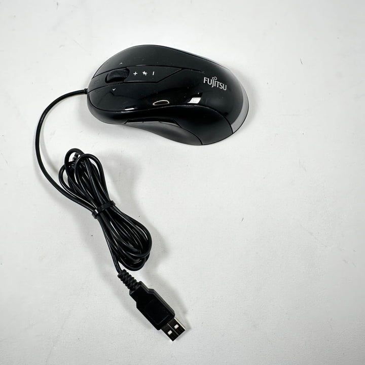 Ergonomisk Fujitsu datormus i plast och metall