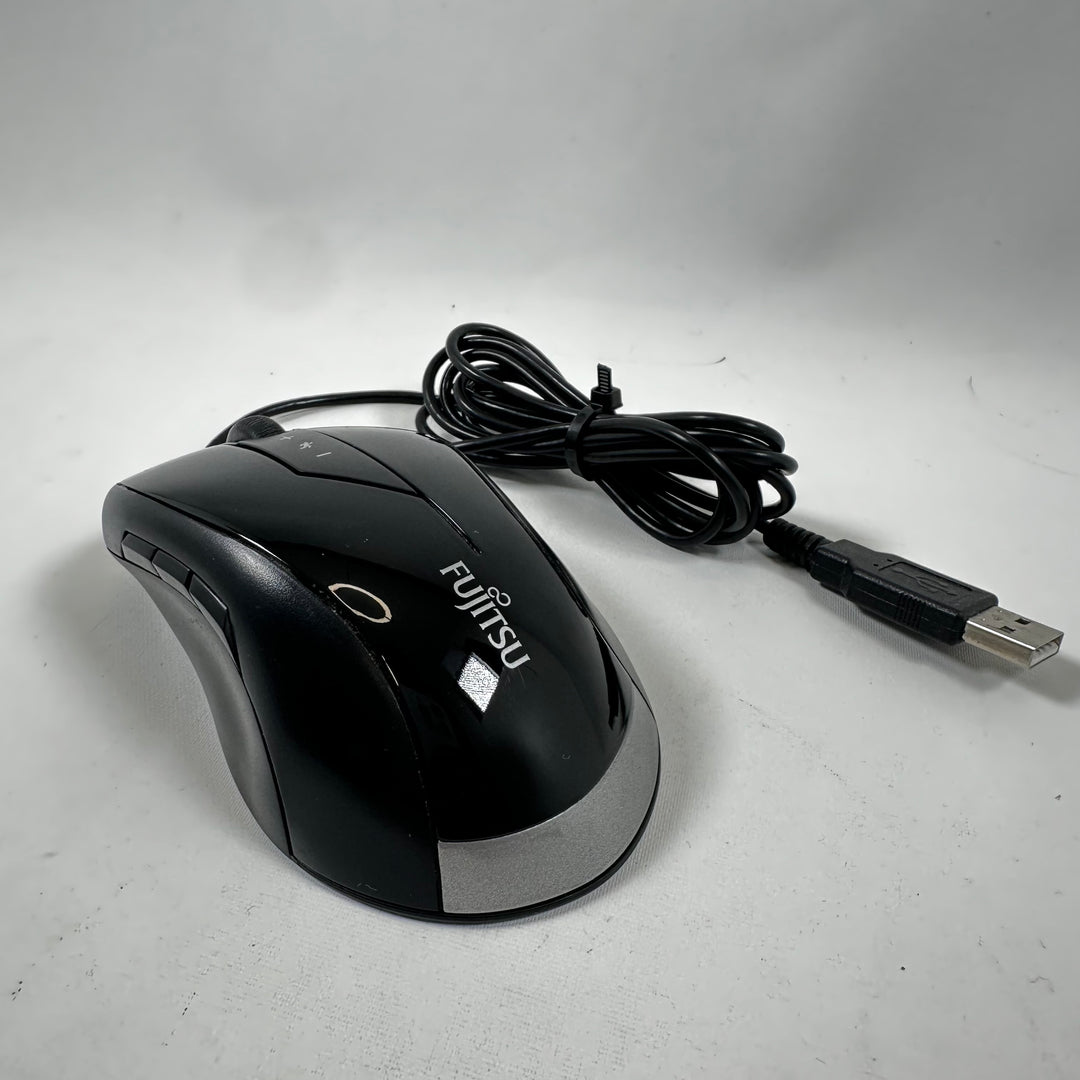 Ergonomisk Fujitsu datormus i plast och metall