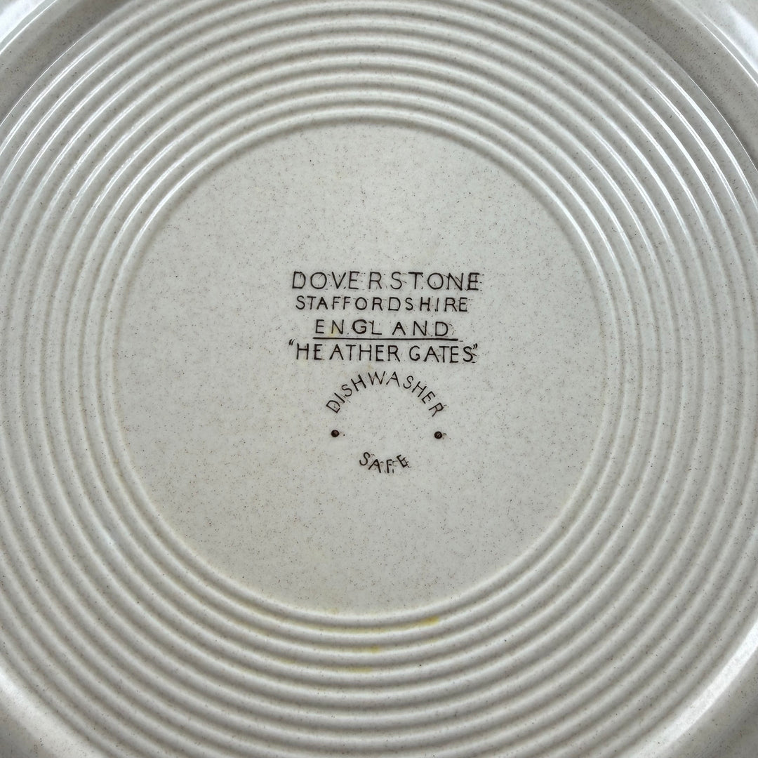 Retro tallrikar Dove R Stone i porslin 10.st