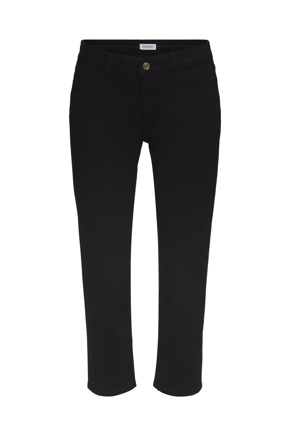 Esprit - Svarta jeans i bomull, ankellängd