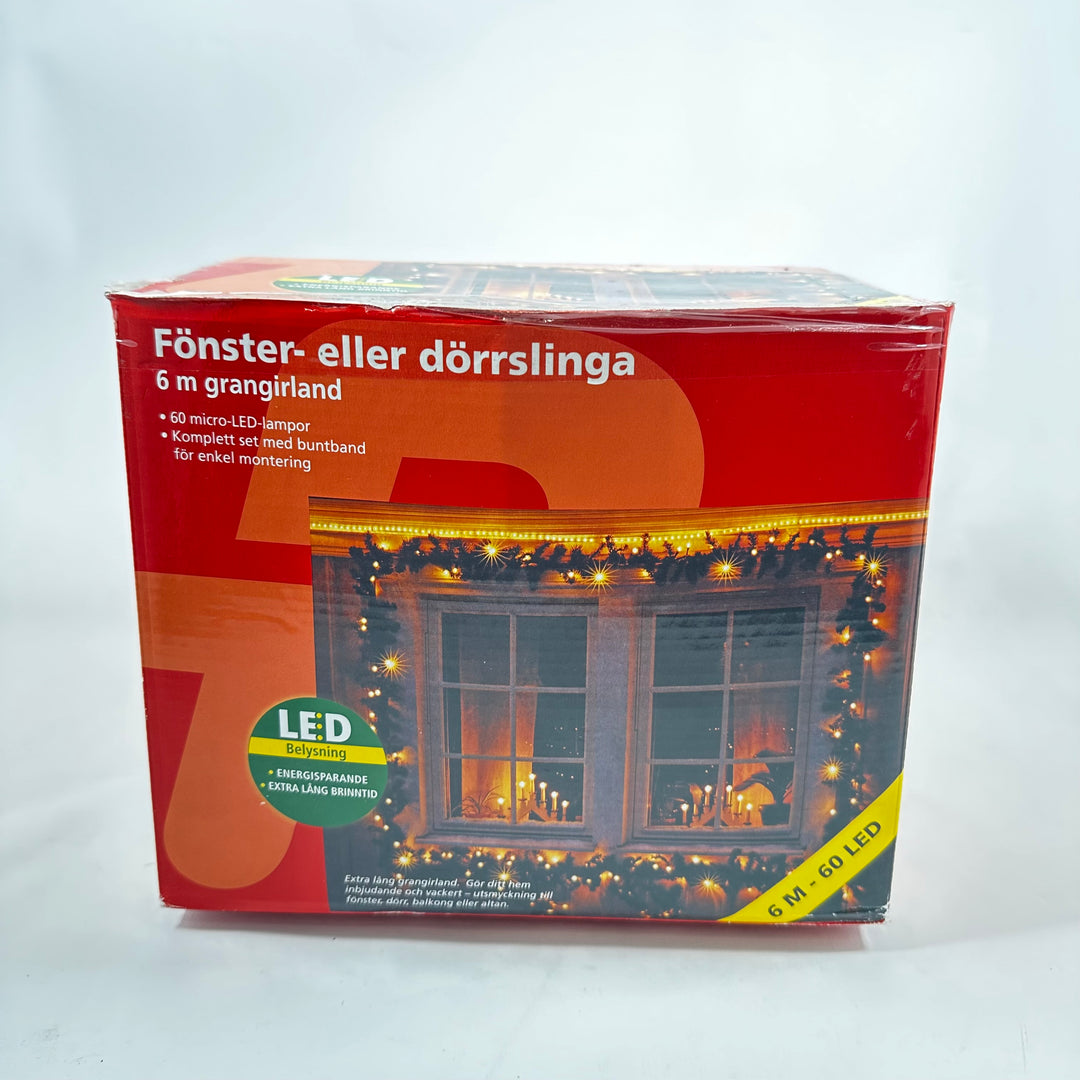 6m LED Julgransslinga med mikro-lampor