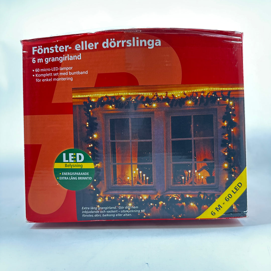 6m LED Julgransslinga med mikro-lampor