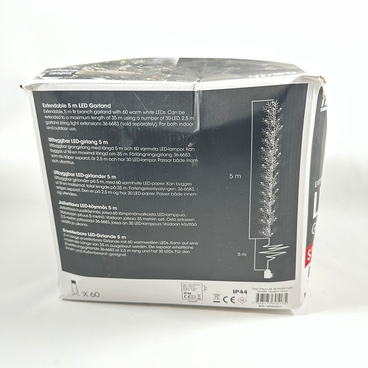 LED-girland North Light utbyggbar julbelysning