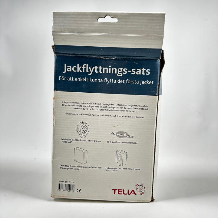 Telia jackflyttnings-sats gott skick begagnad