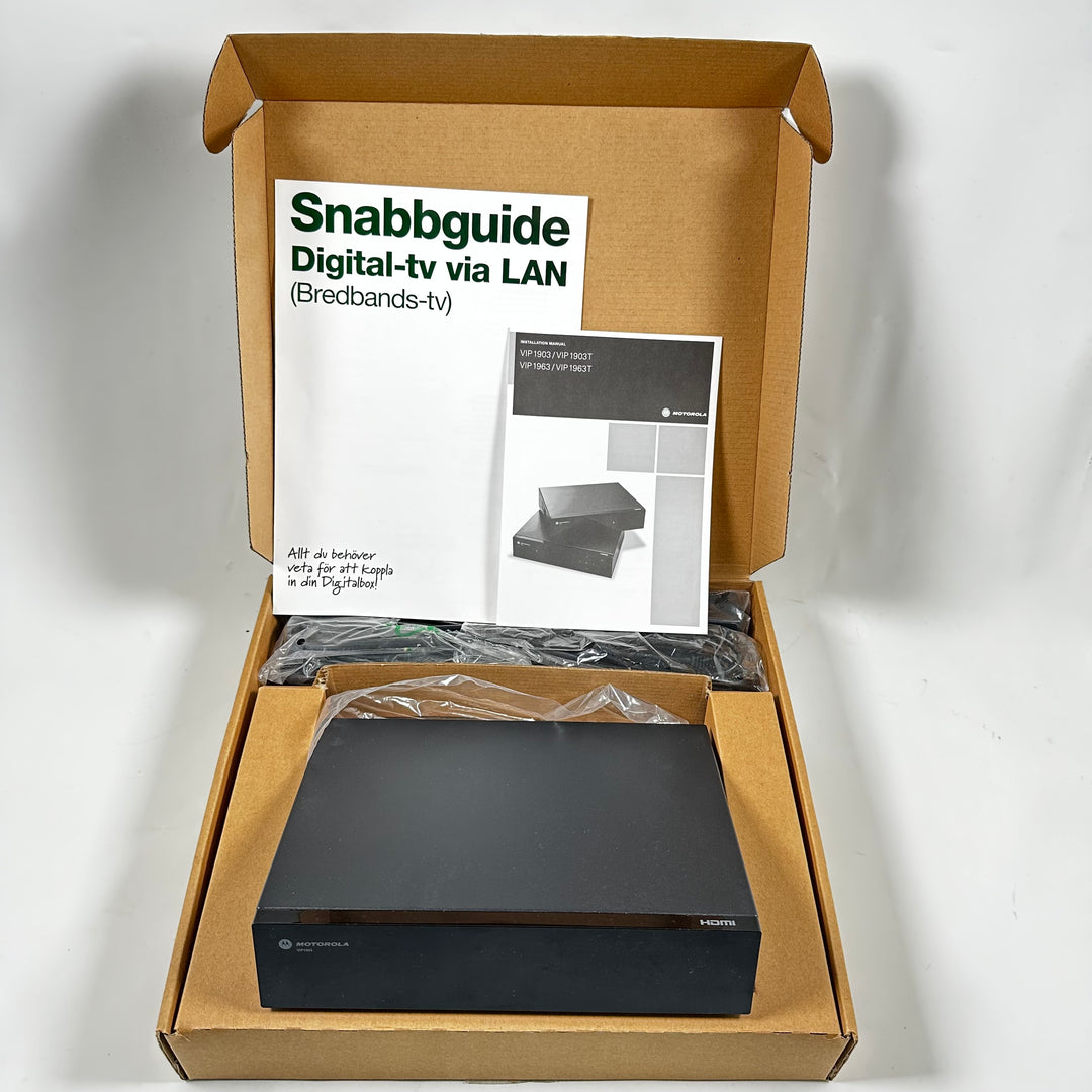 Motorola digital-TV mottagare kompakt och elegant