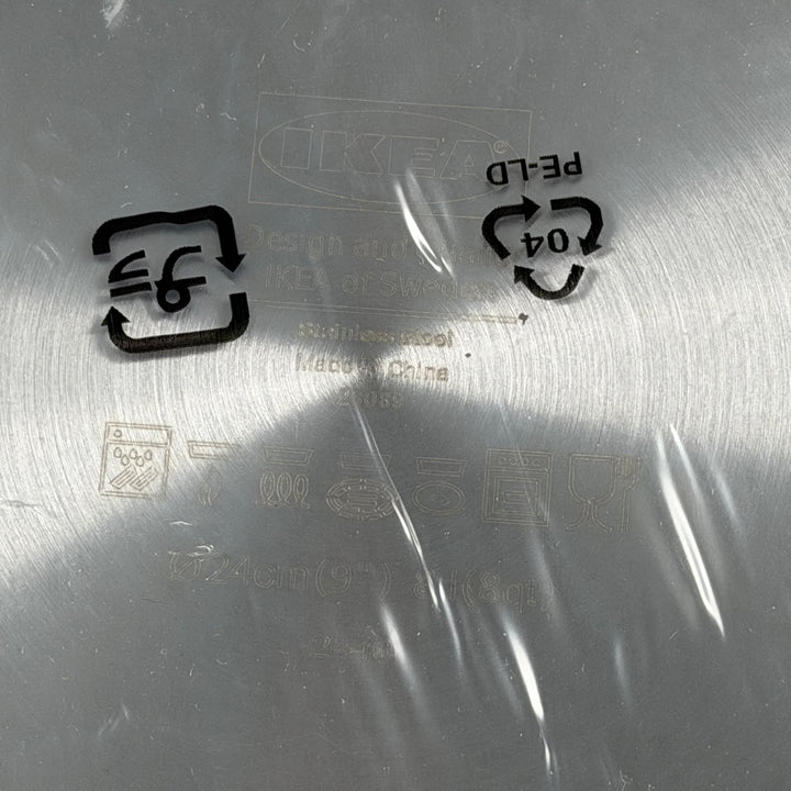 IKEA 365+ kastrull 8L rostfritt stål