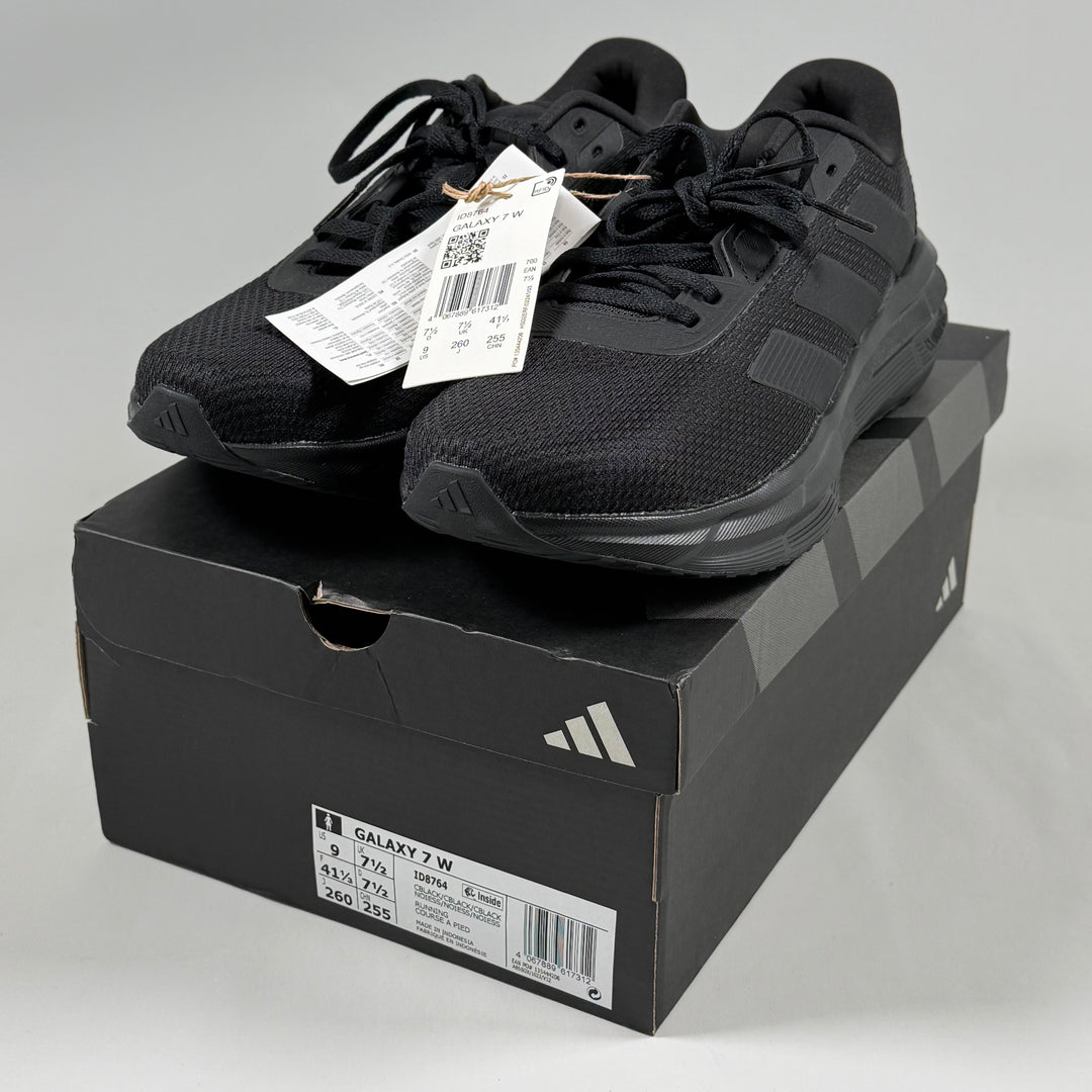 Adidas Galaxy 7 Svarta Löparskor Nya