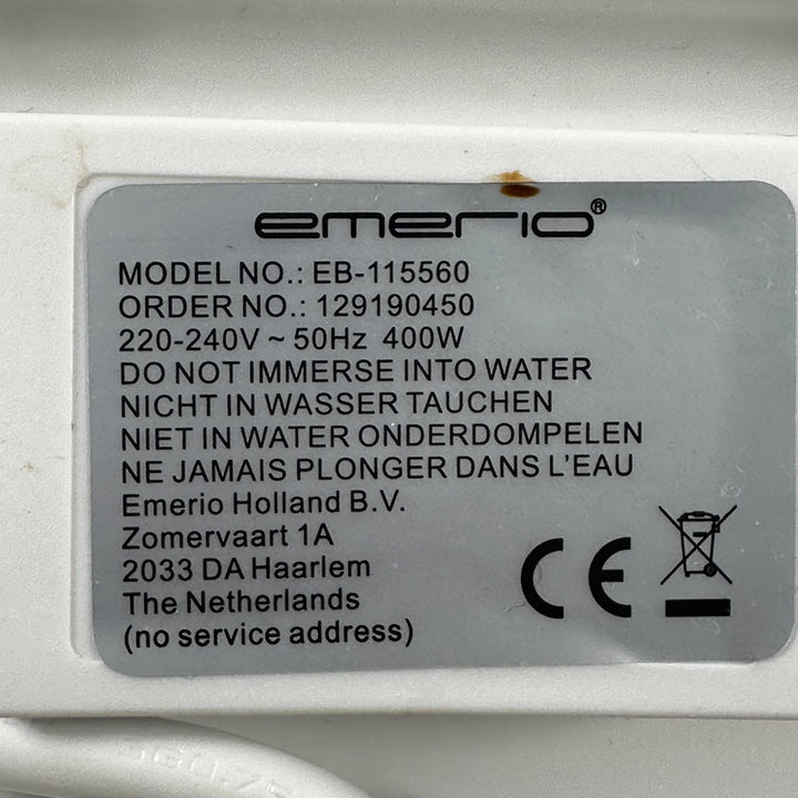 Emerio Äggkokare i Plast och Metall