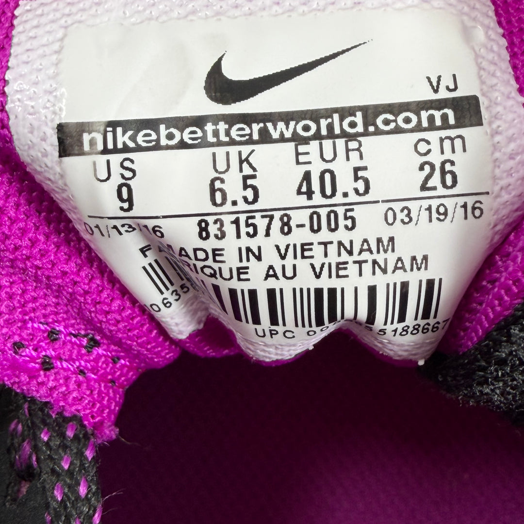 Nike Löparskor Rosa/Svart Komfortabla Storlek 40.5