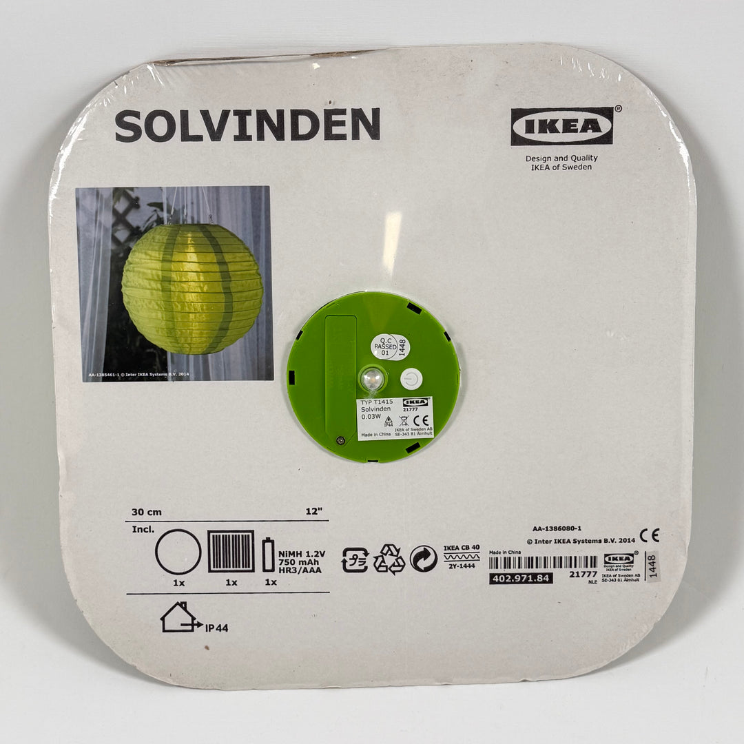 Miljövänlig solcellsdriven ljusslinga från IKEA