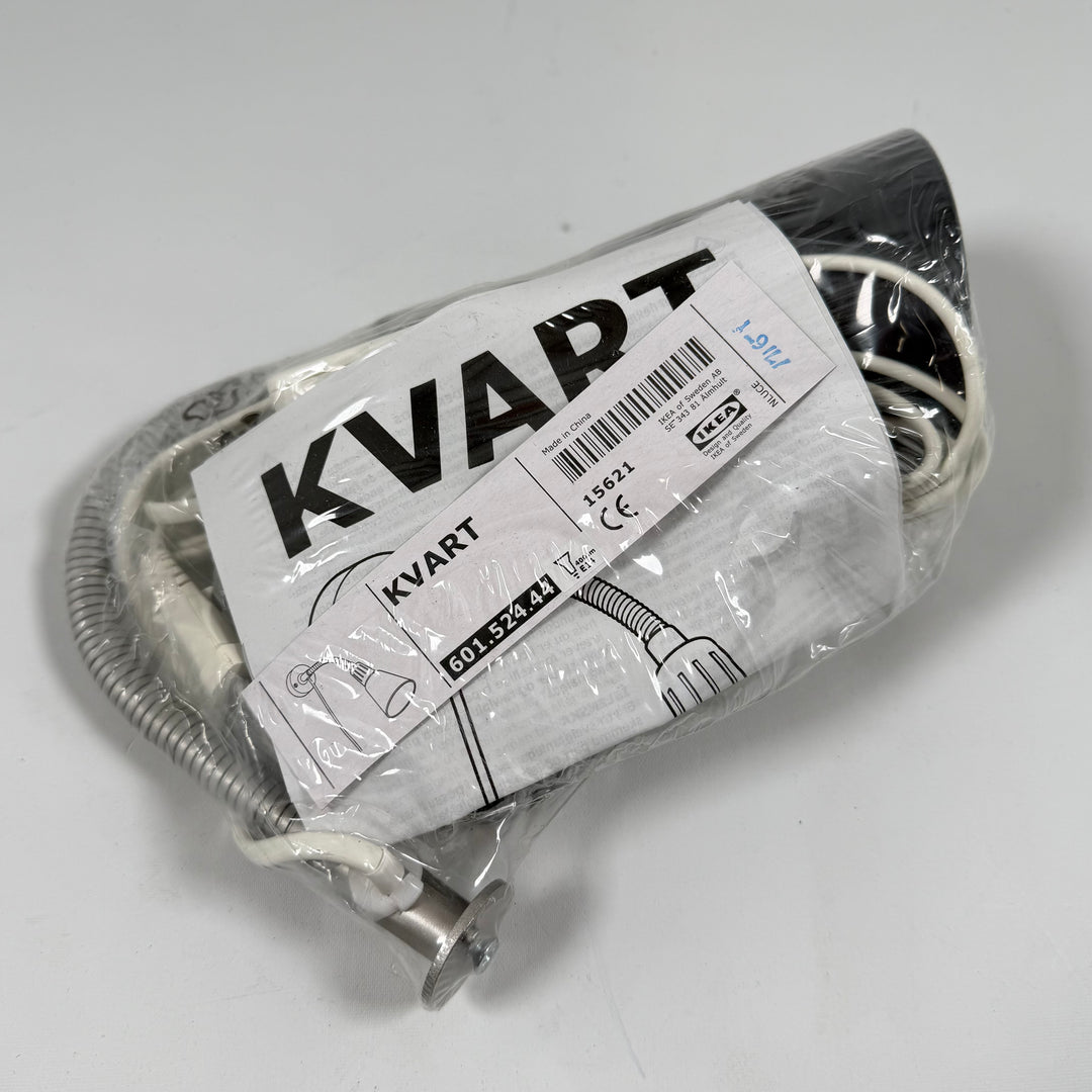 IKEA KVART flexibel arbetslampa i metall