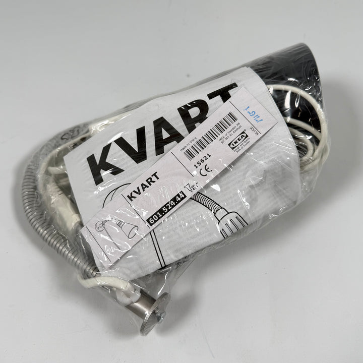 IKEA KVART flexibel arbetslampa i metall