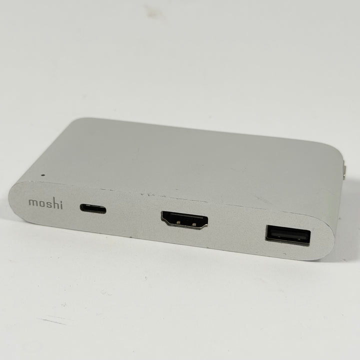 Moshi elegant silver USB C multimediadapter
