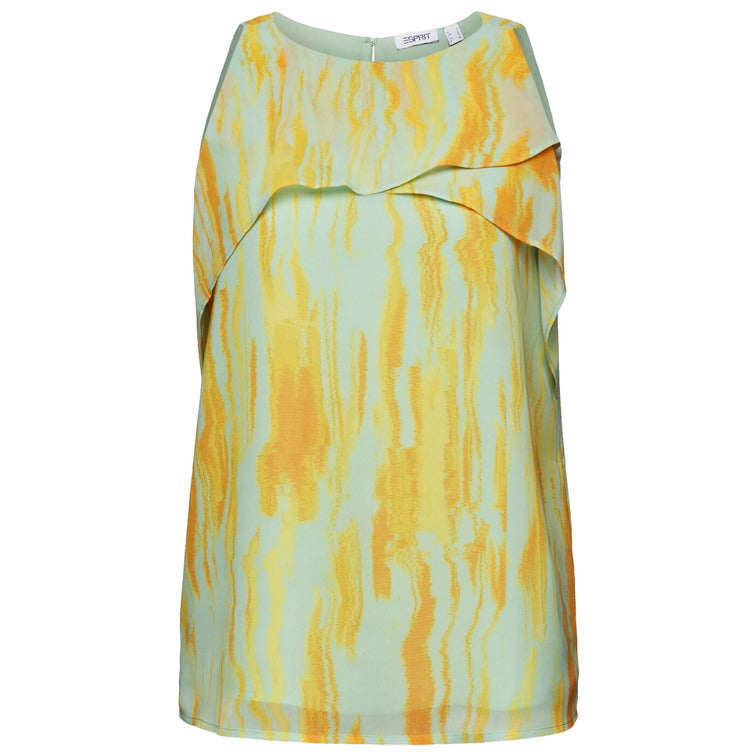 Esprit blus i pastell med mönster