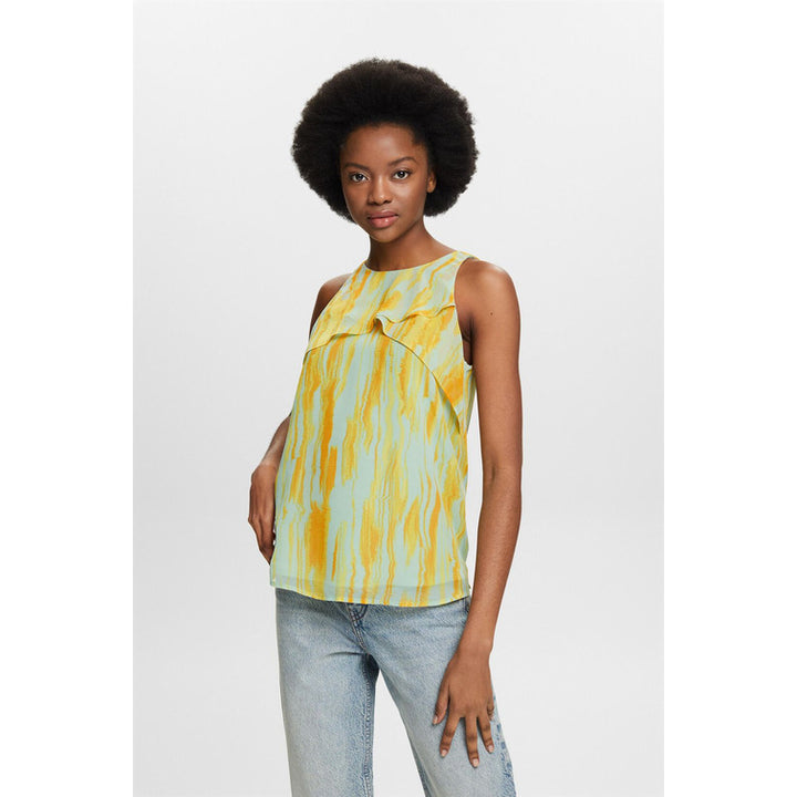Esprit blus i pastell med mönster