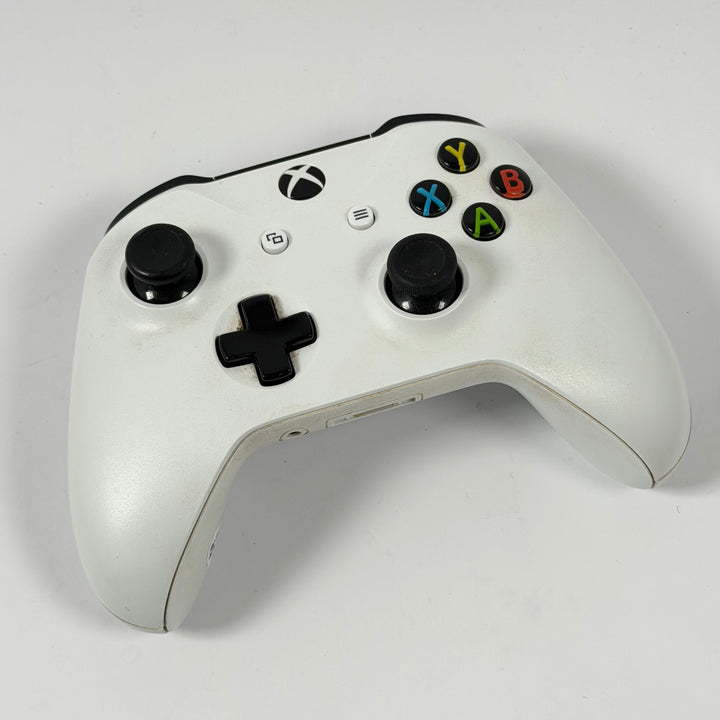 Vit trådlös Xbox handkontroll Microsoft begagnad