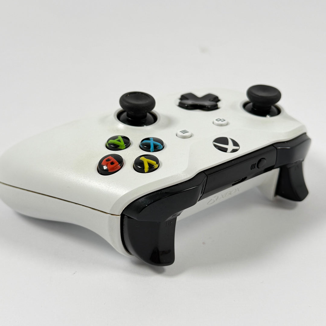 Vit trådlös Xbox handkontroll Microsoft begagnad