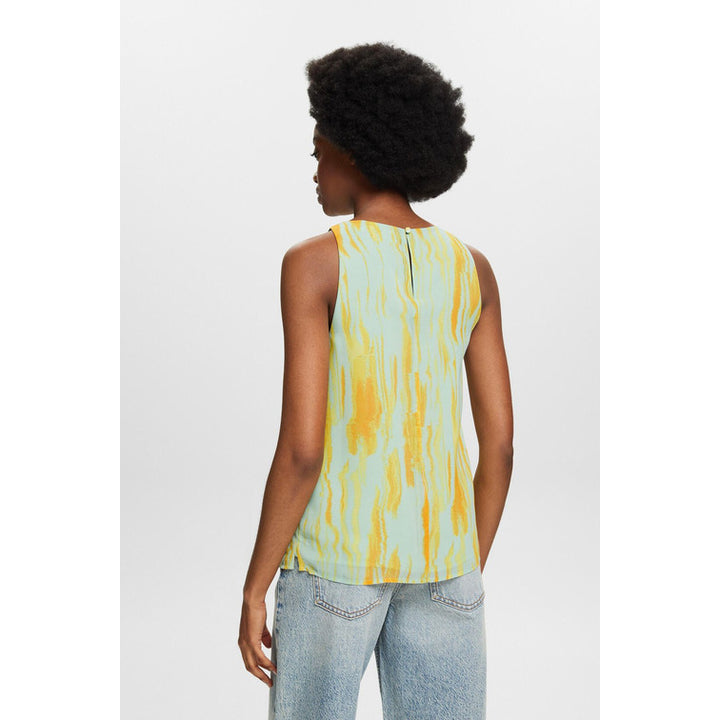 Esprit blus i pastell med mönster