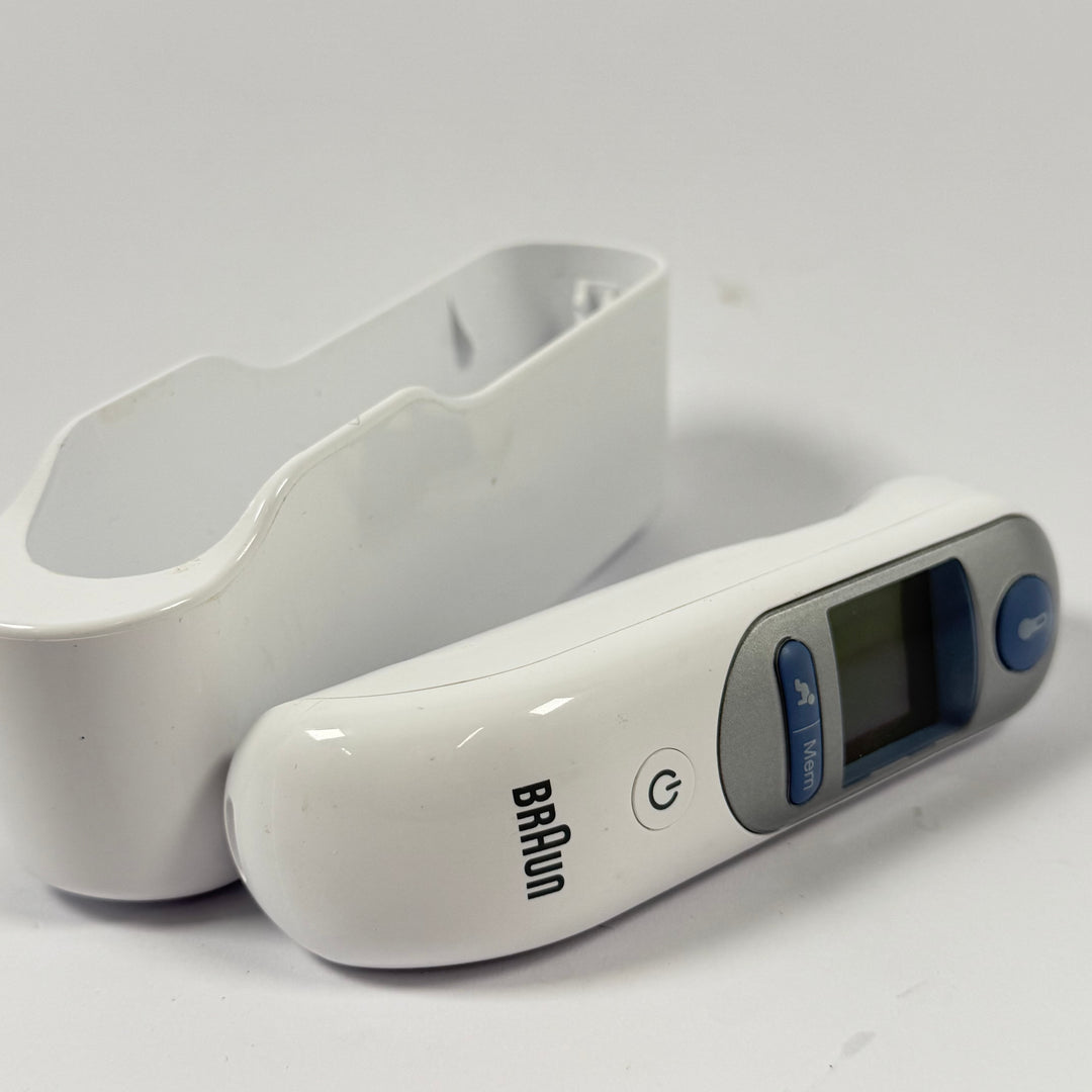 Braun digital panntermometer med belyst display