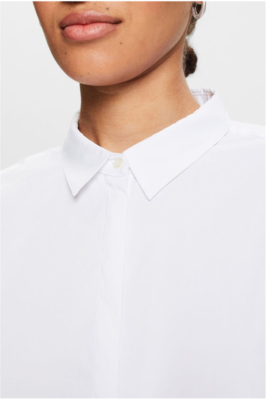 Esprit vit elegant damskjorta