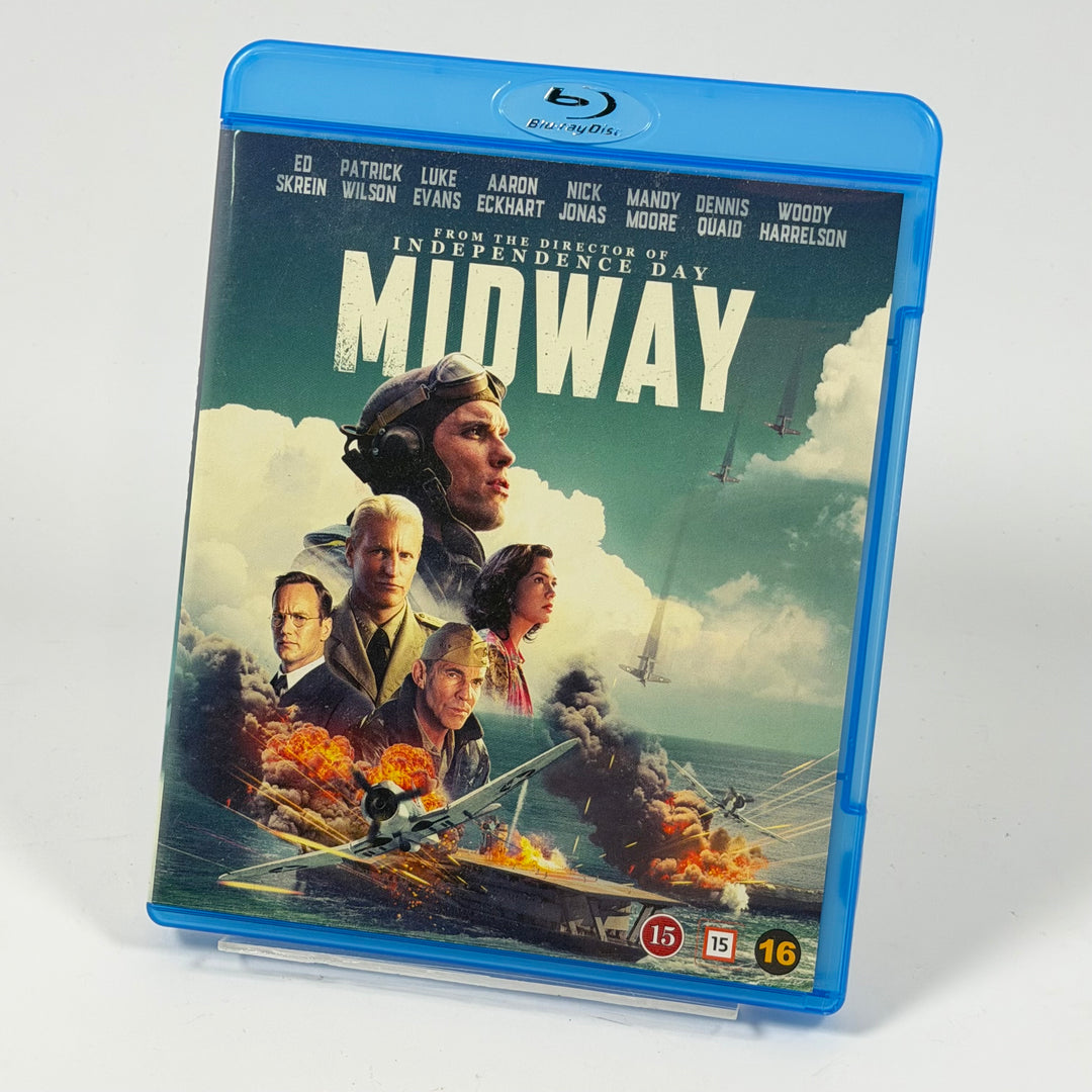 Midway intensiv krigsfilm på Blu ray begagnad