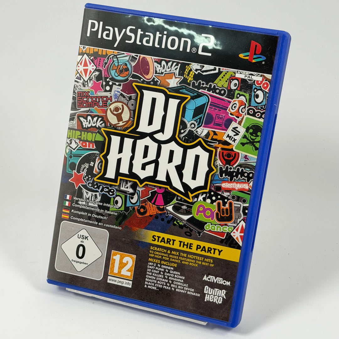 DJ Hero retro musikspel PlayStation 2 begagnad