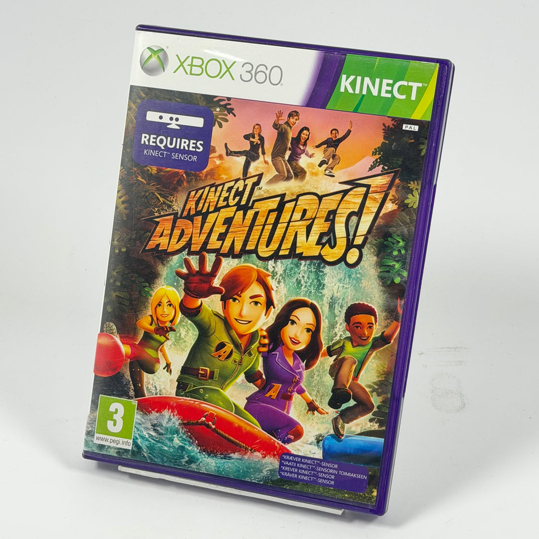 Kinect Adventures Xbox 360 familjespel begagnat