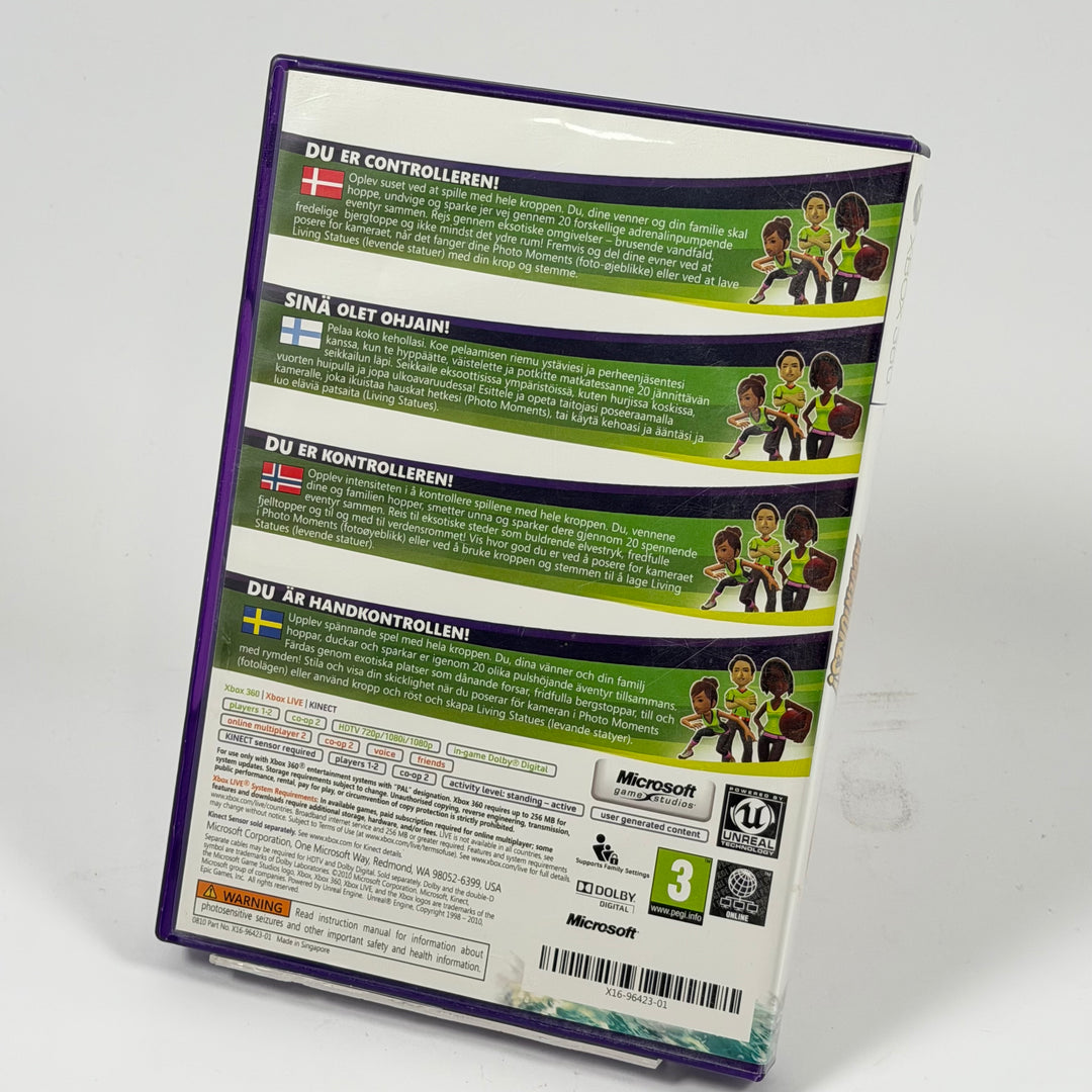 Kinect Adventures Xbox 360 familjespel begagnat