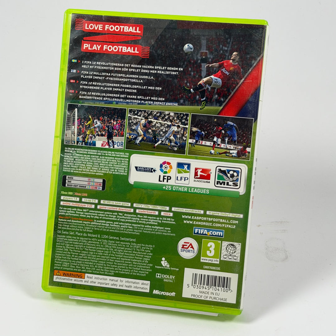 FIFA 12 Xbox 360 klassiskt fotbollsspel EA