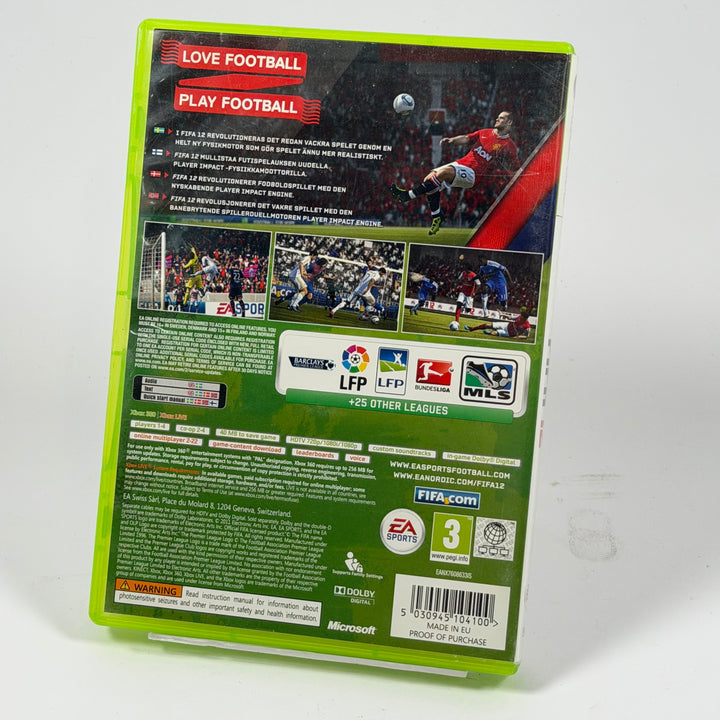FIFA 12 Xbox 360 klassiskt fotbollsspel EA