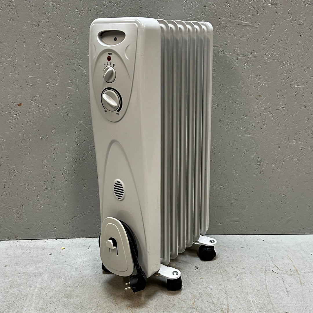 Oljefylld Radiator på Hjul för Vinterdagar