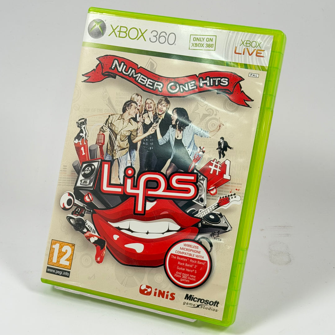 Lips Number One Hits Xbox 360 karaokespel