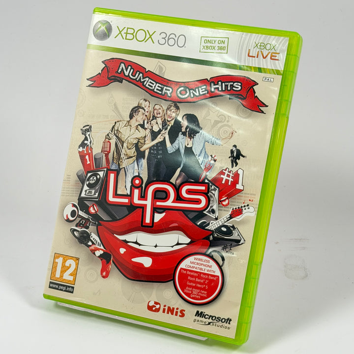 Lips Number One Hits Xbox 360 karaokespel