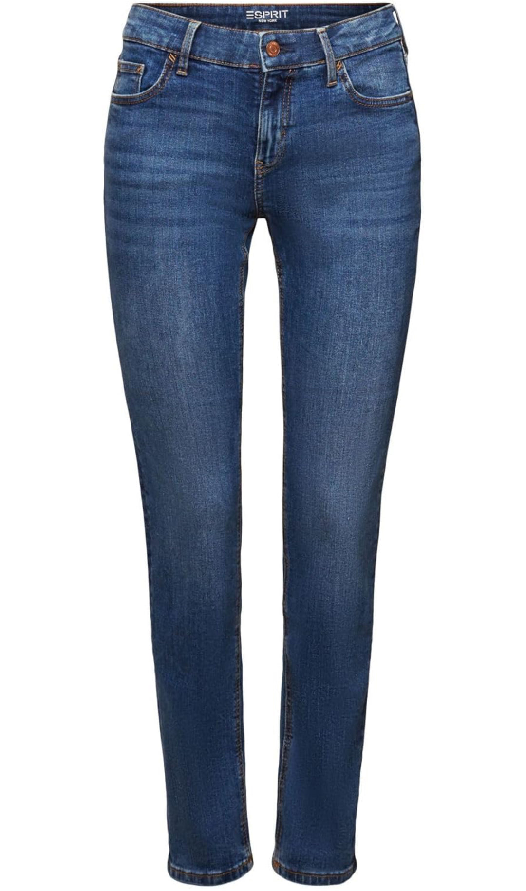 Esprit blåjeans i slim fit modell