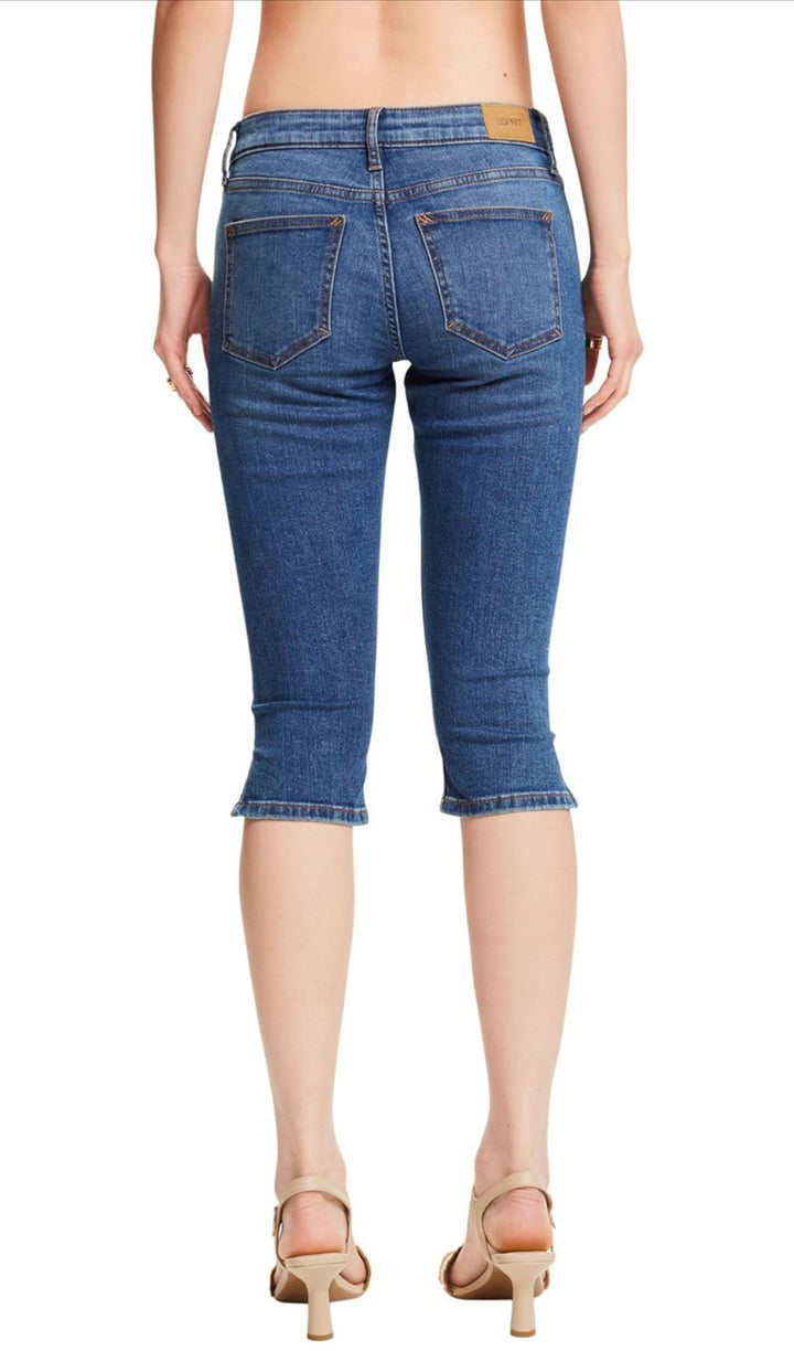 Esprit jeans i mörkblå denim
